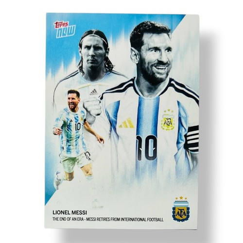 Lionel messi topps - messi, now