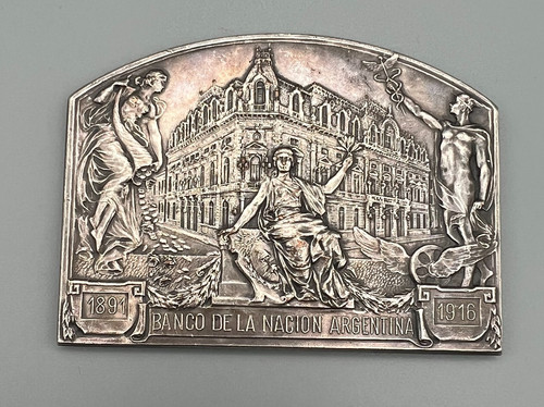 Plakette banko nacion - la,