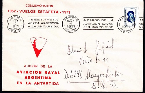 Argentinas 1971 1a - ✈,