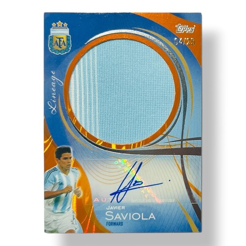 Javier saviola topps - javier,