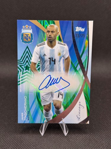 Javier mascherano topps - javier,